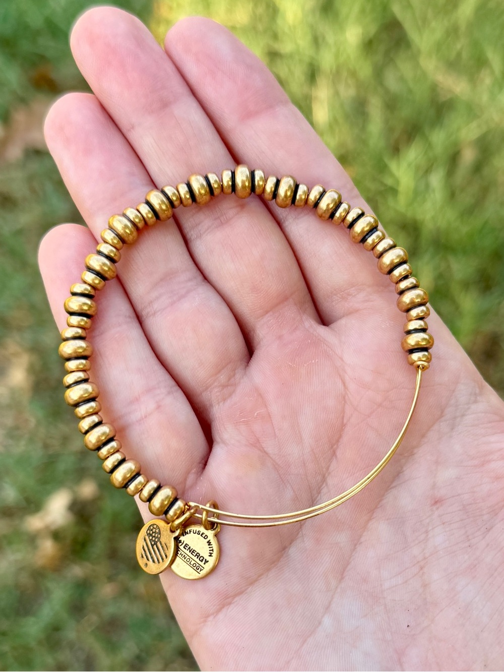 Alex and Ani Gold Bangle Bracelet